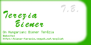terezia biener business card